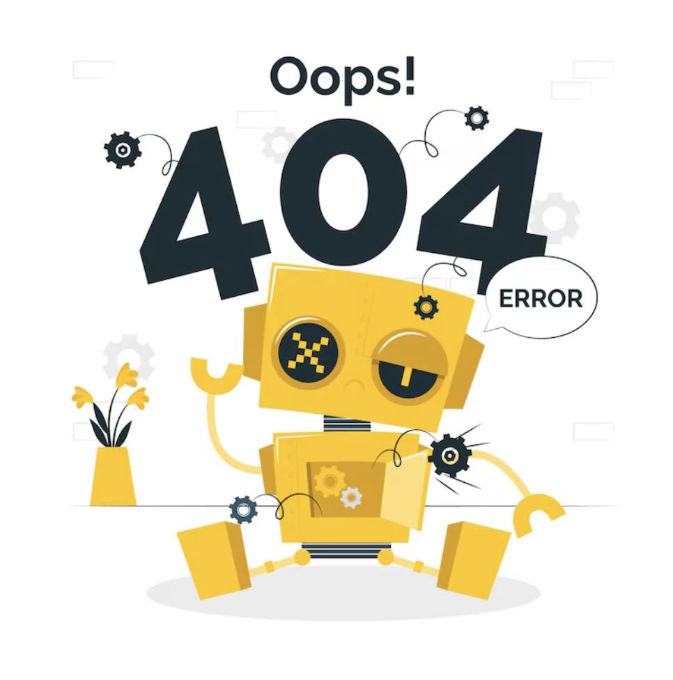 404 error robot