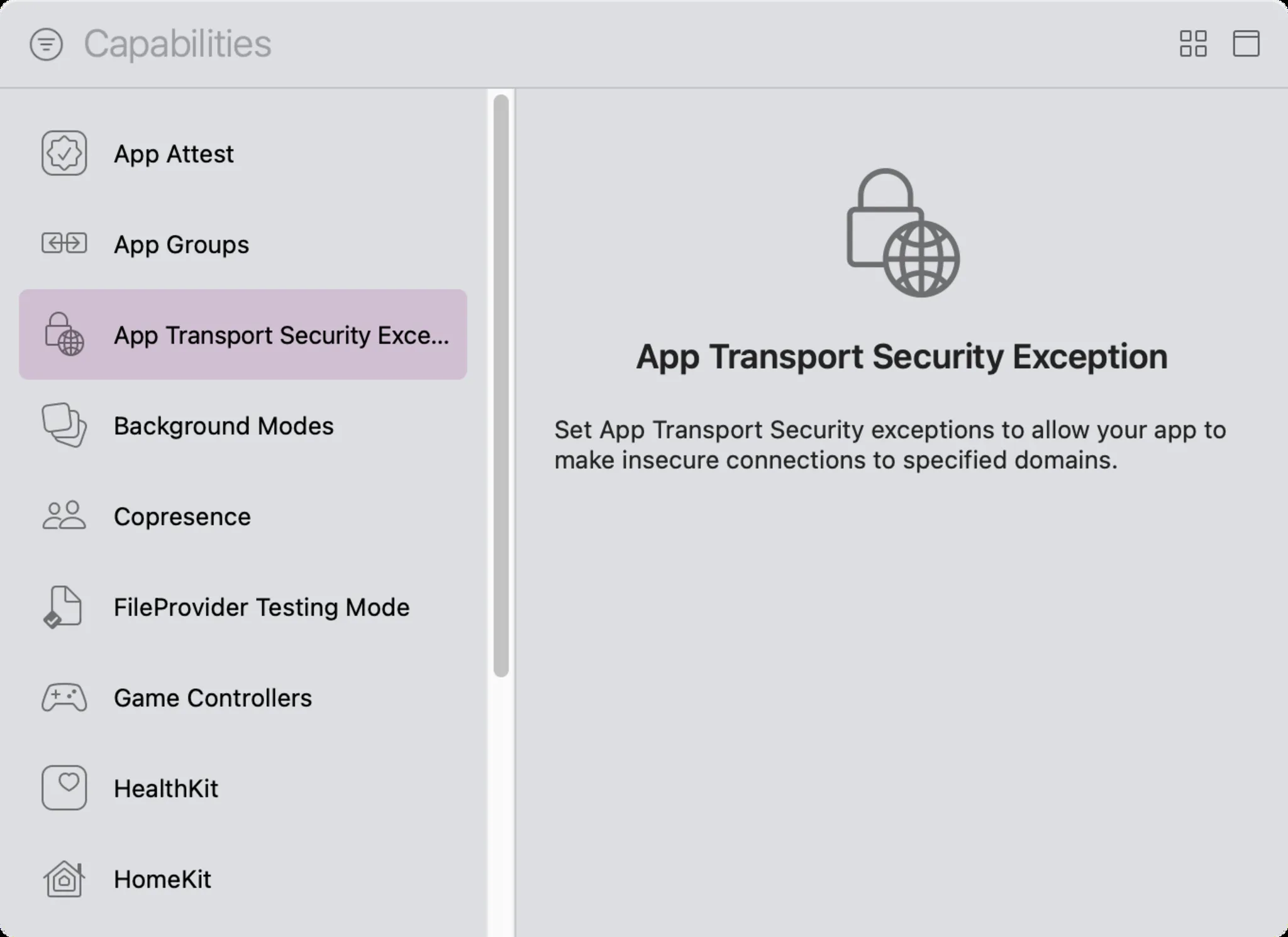 App Transport Security (ATS)