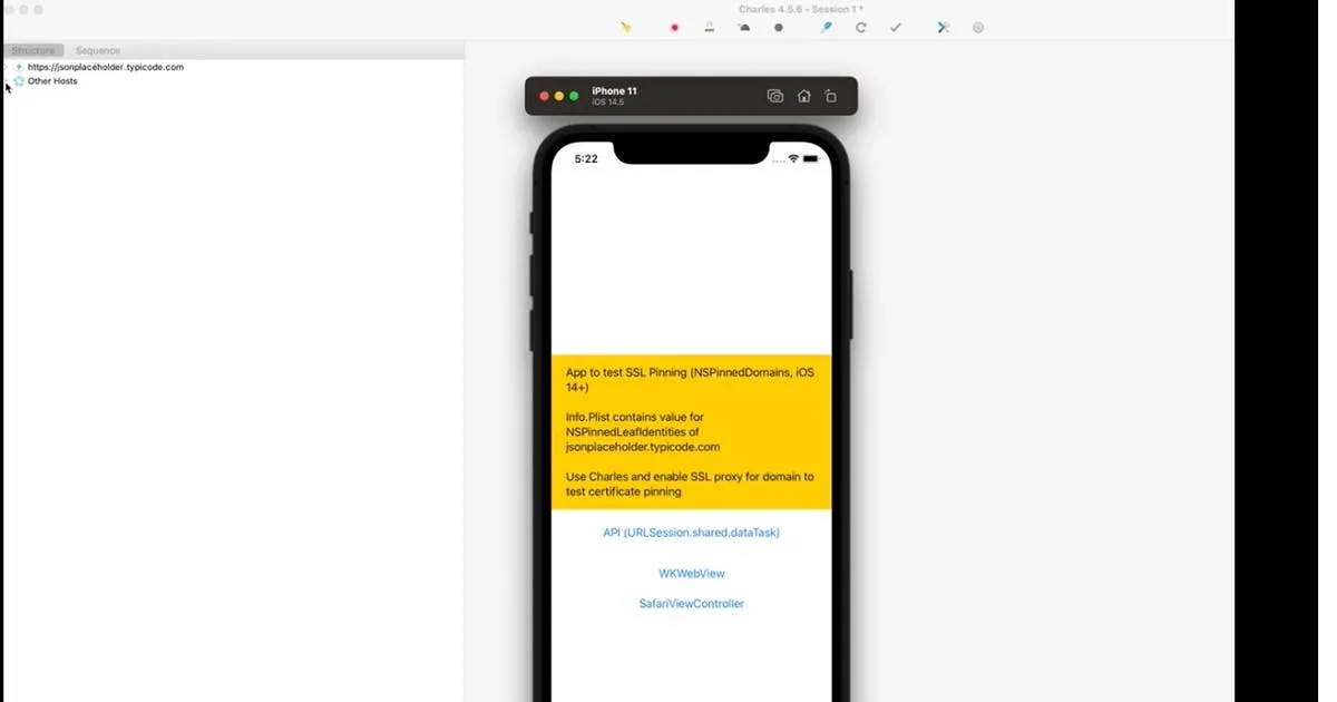 ios certificate pinning
