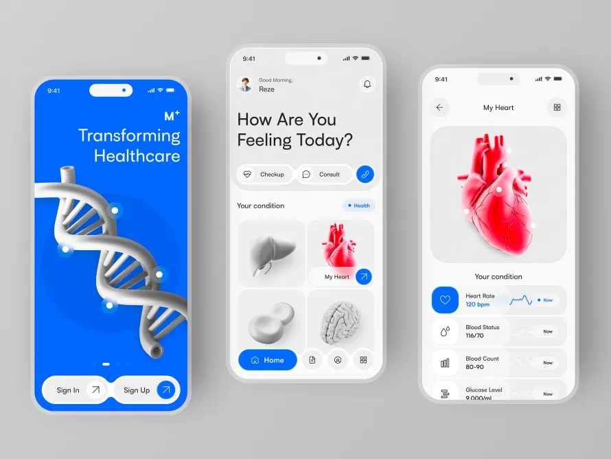 healthcare mobile app