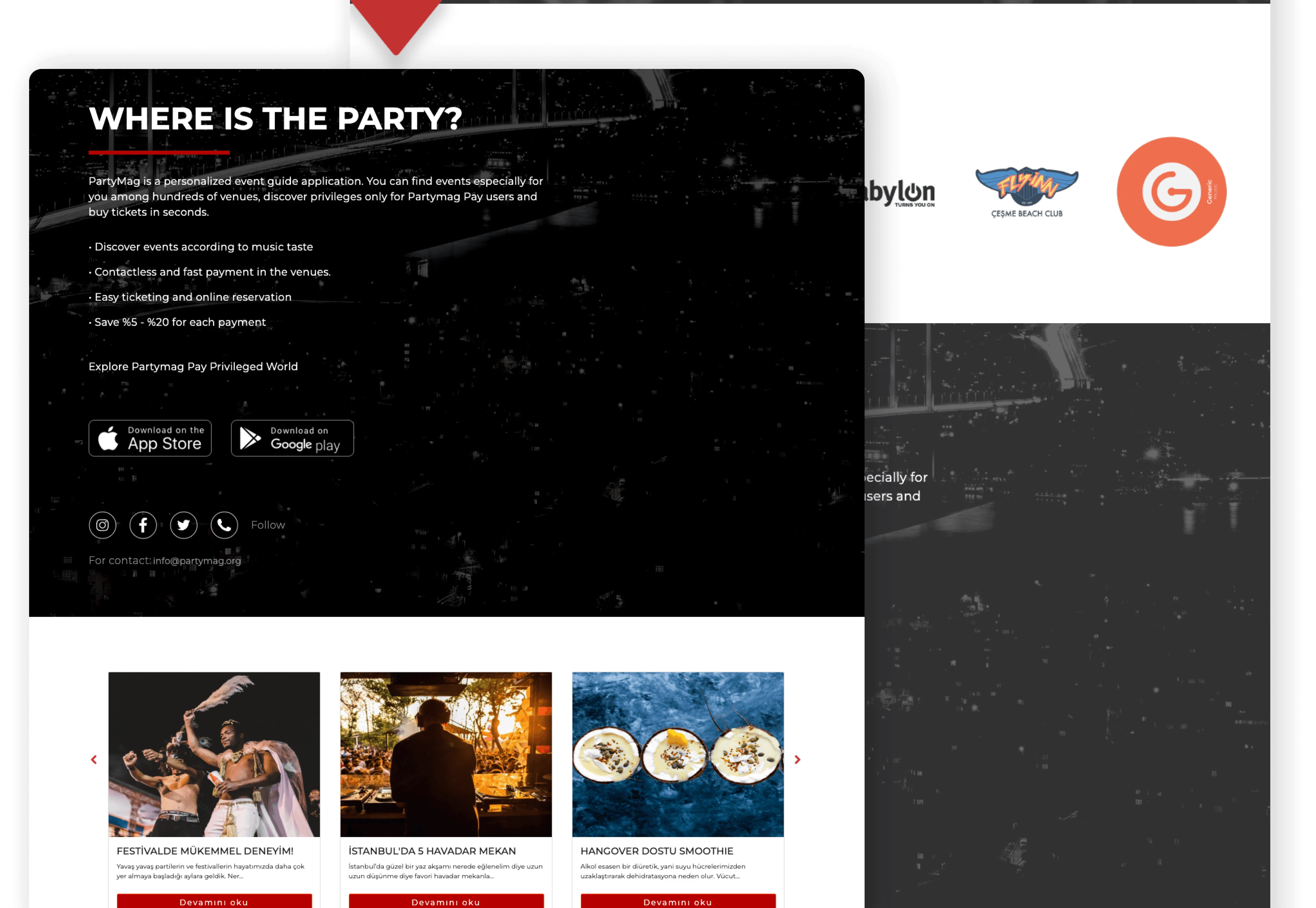 Partymag Web Sitesi