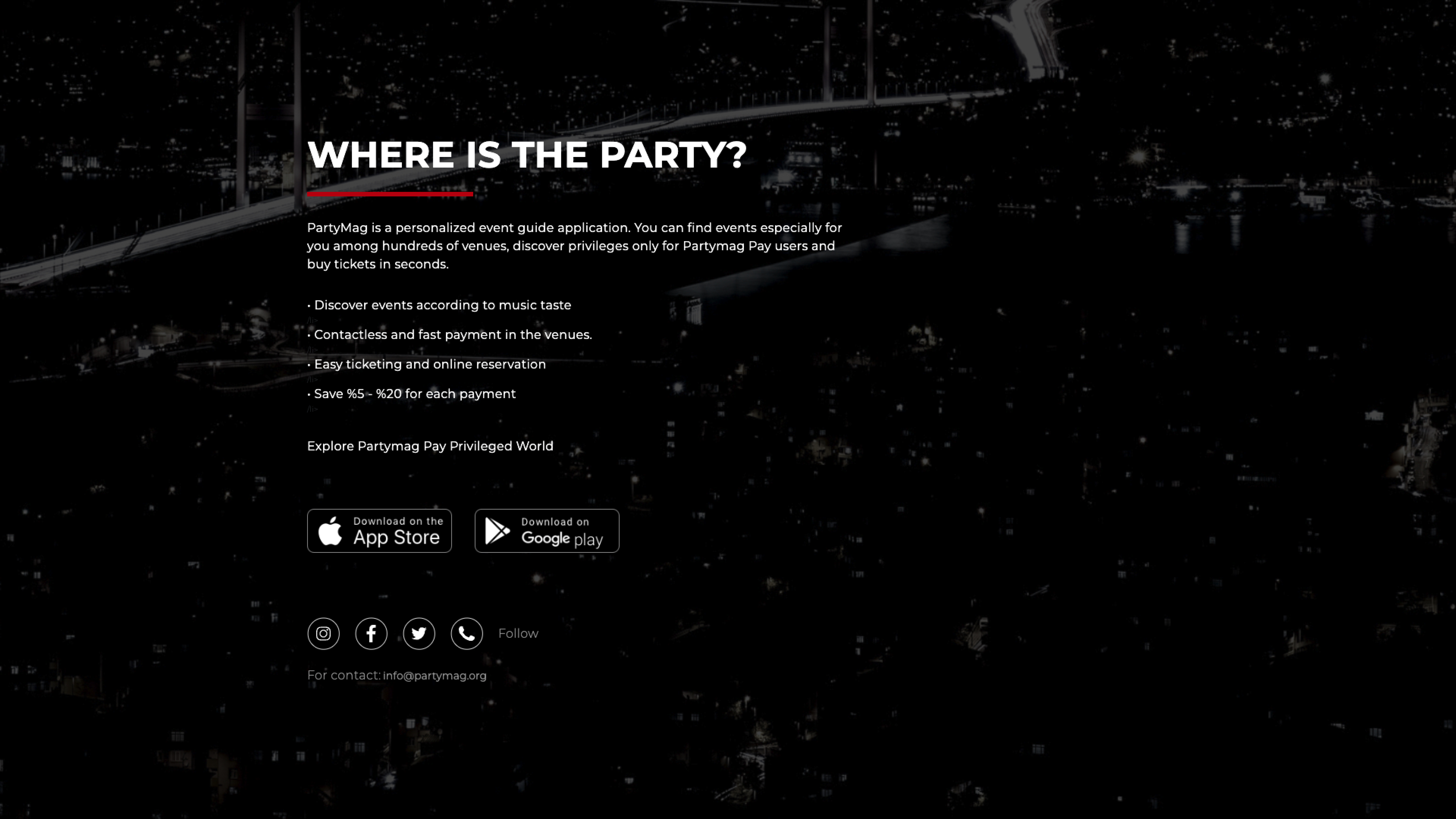 Partymag Where is the Party?