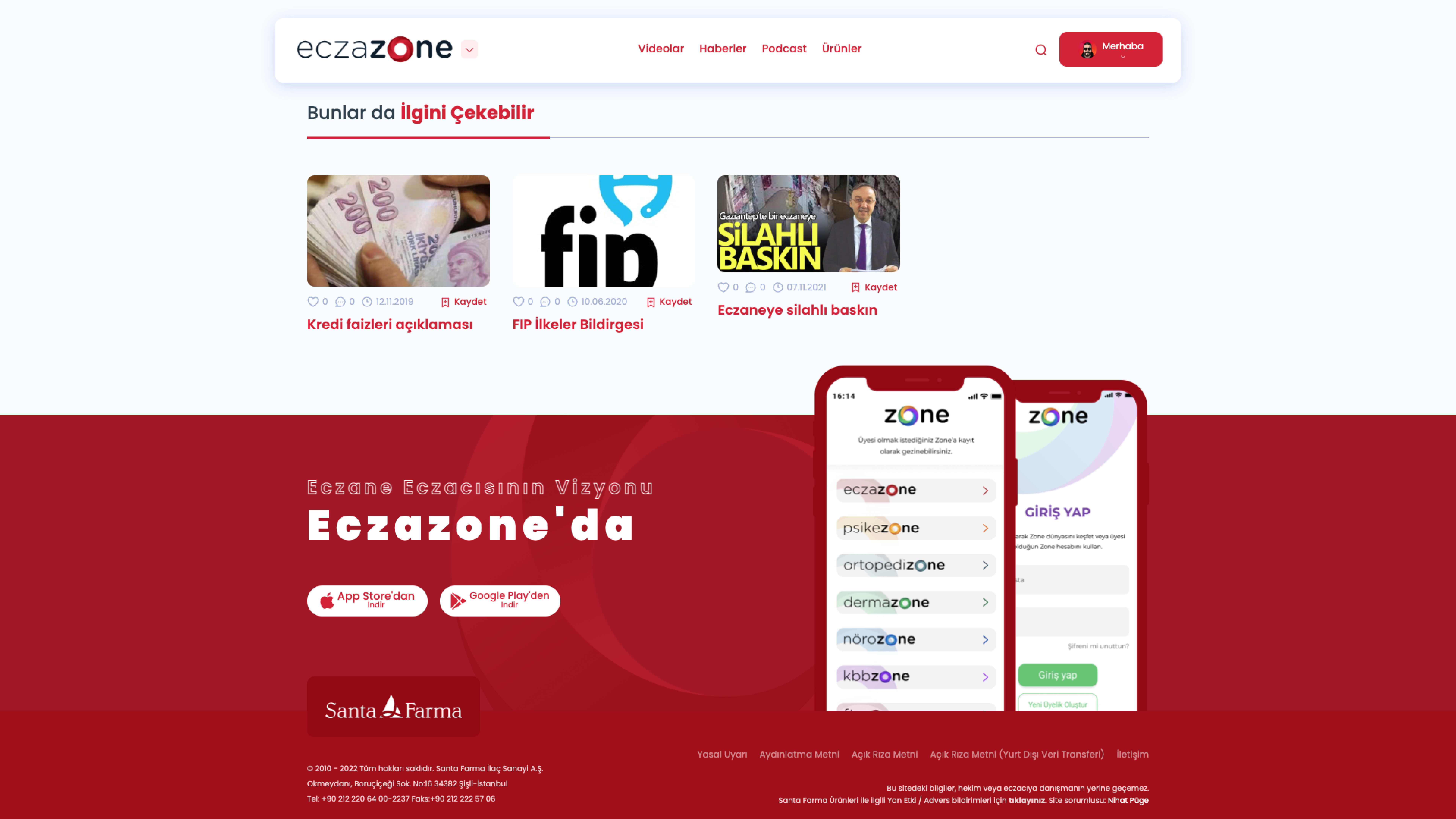 Zone Intranet Portal Eczazone Tavsiye İçerik