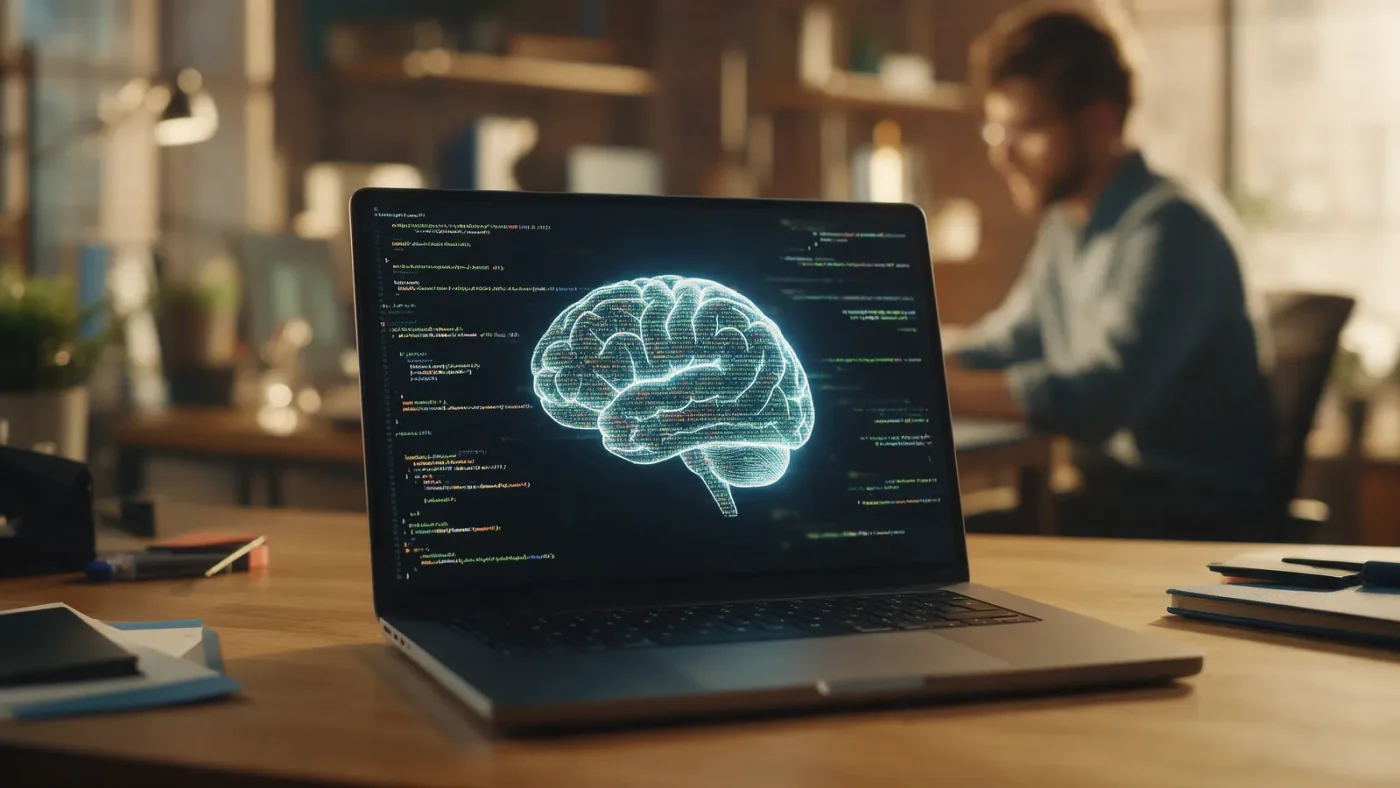 magnific__a-laptop-showing-a-glowing-brain-made-of-code-line__38595.webp