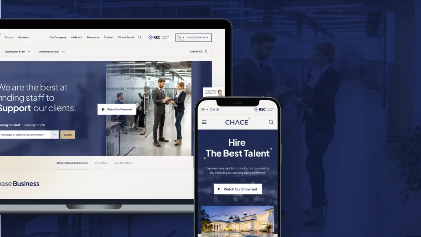 Chace People - Corporate HR Company Website
