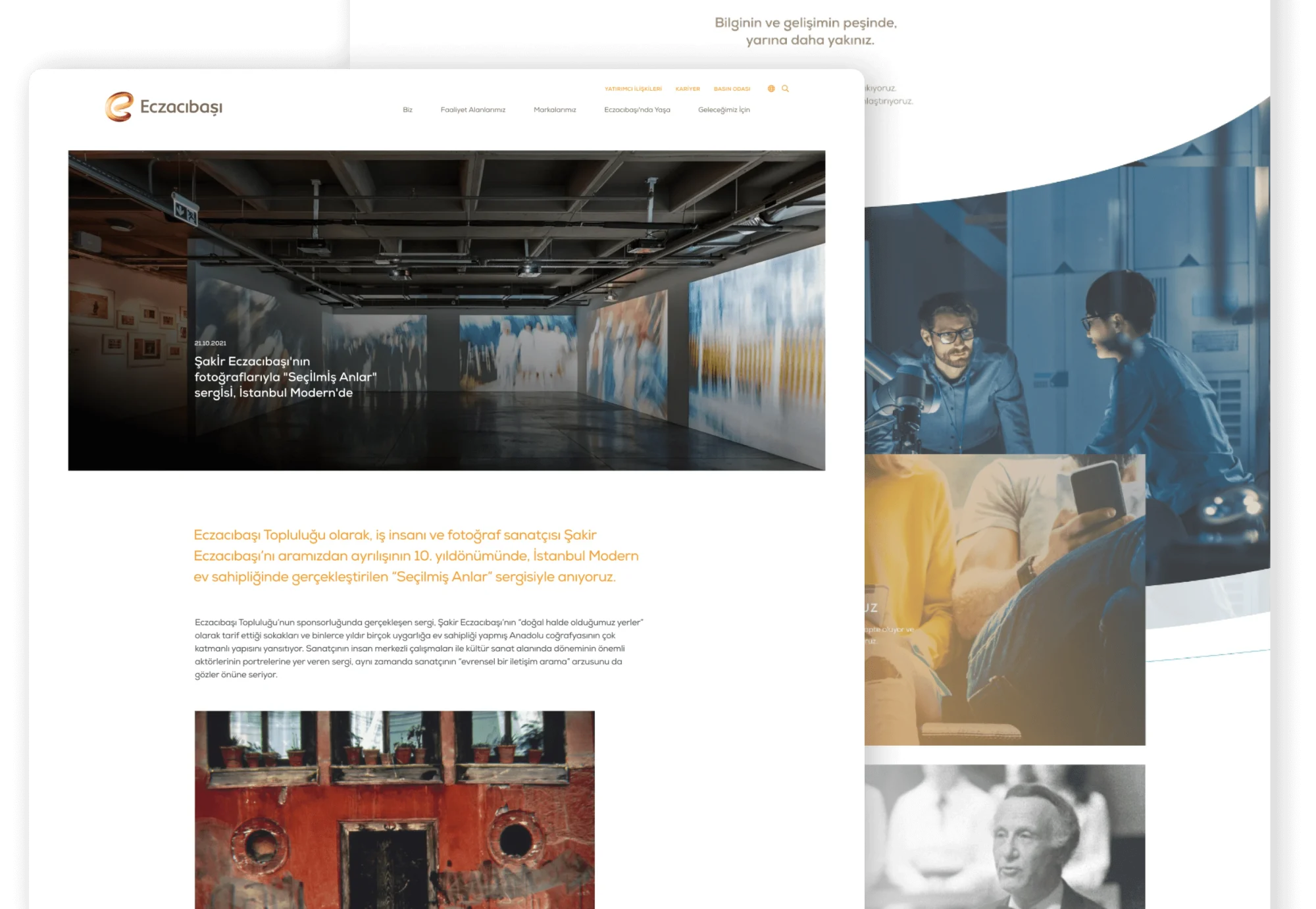 Eczacıbaşı Aray&uuml;z Tasarımı (UI Design)