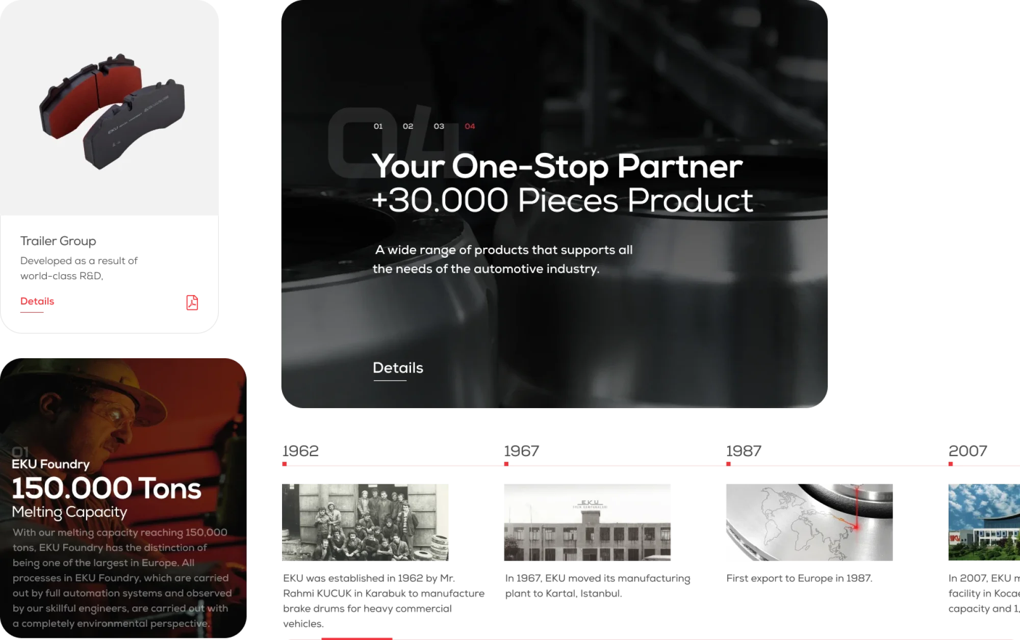 EKU Website Aray&uuml;z Bileşenleri (UI Components)