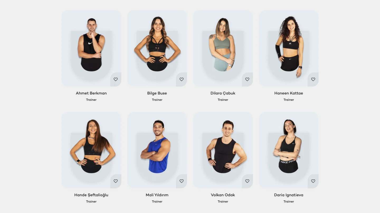 Ulive Fitness Trainers (Antrenörler)