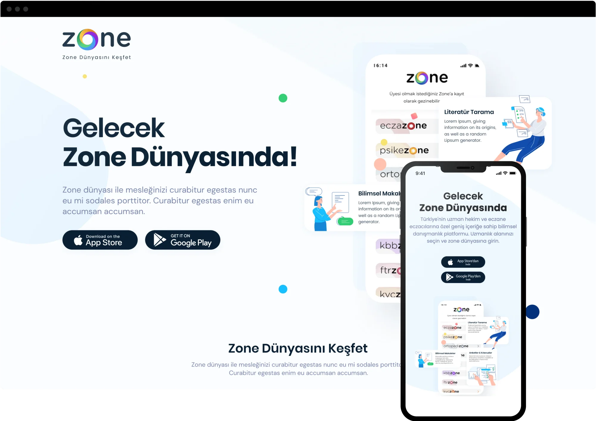 Zone Portal Sağlık Yazılımı Sosyal Medya